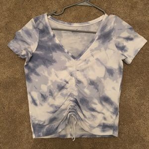 Tye-Dye Runched Hollister Top